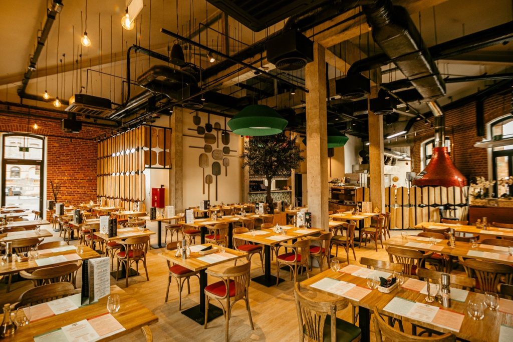 Wnętrze La mia Fabbrica