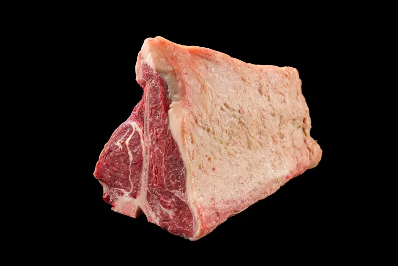 T-Bone Steak - stek z rostbefu z kością z polędwicą