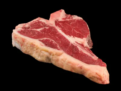 Porterhouse Steak - stek z rostbefu z kością z dużą polędwicą